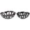 Aluminum Drip Decorative Bowl Set with Open Frame Design